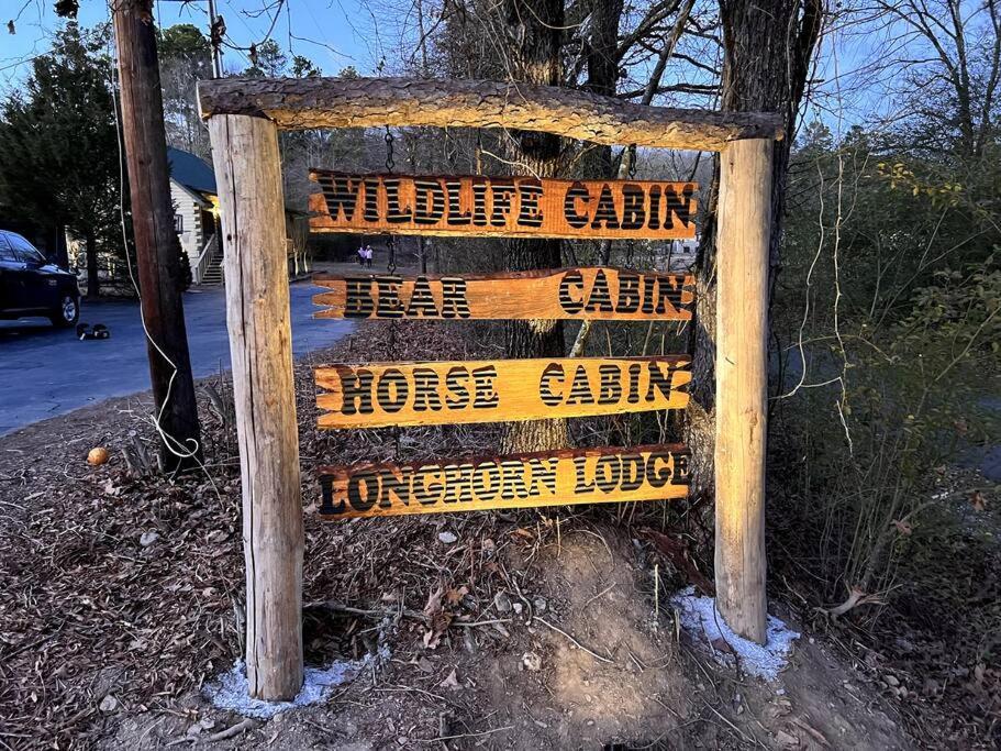 The Horse Cabin At Natural State Cabins Morning Star Eksteriør billede